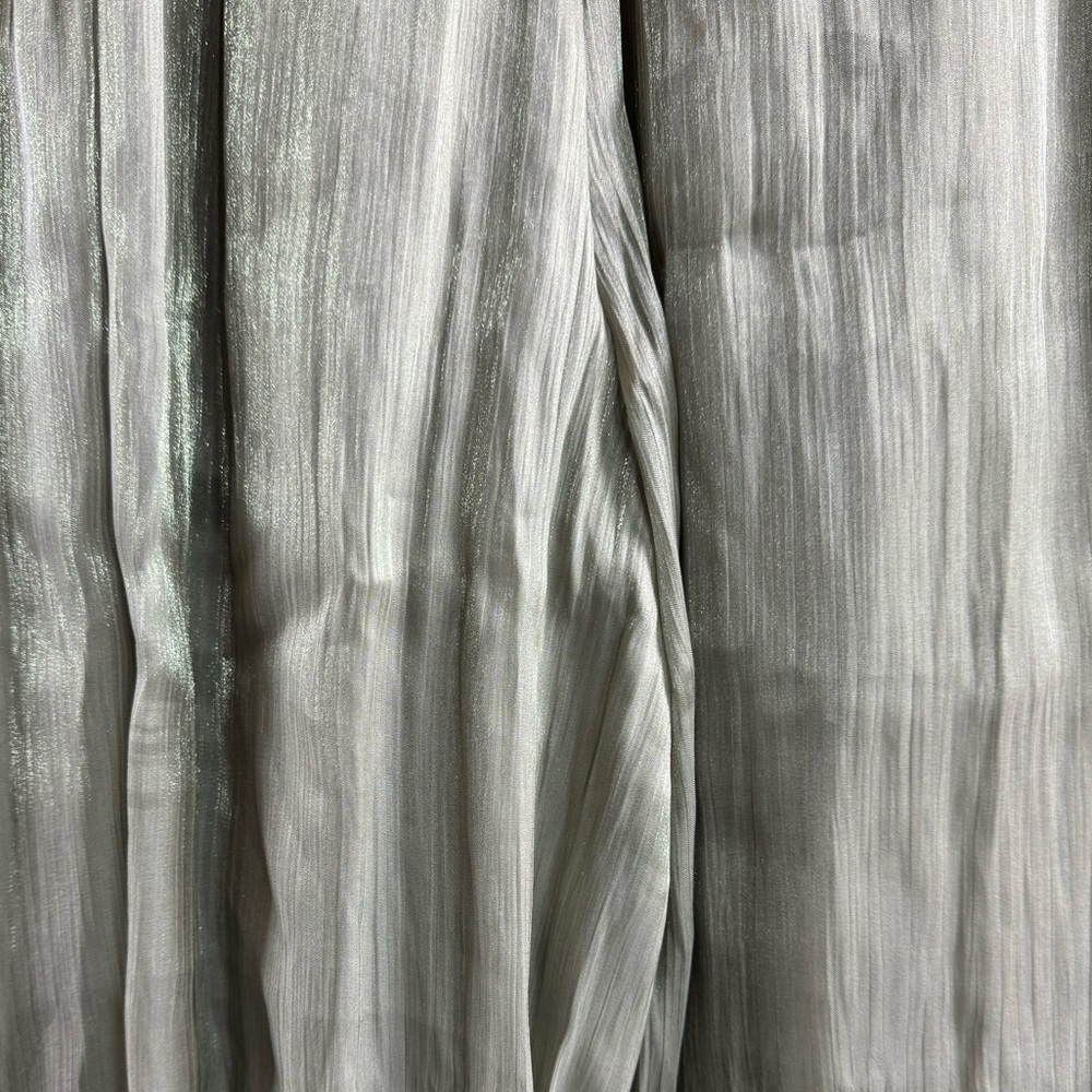 LAST ONE 🔥 Shimmer Sage Wide Leg Pant - Picture 5 of 8